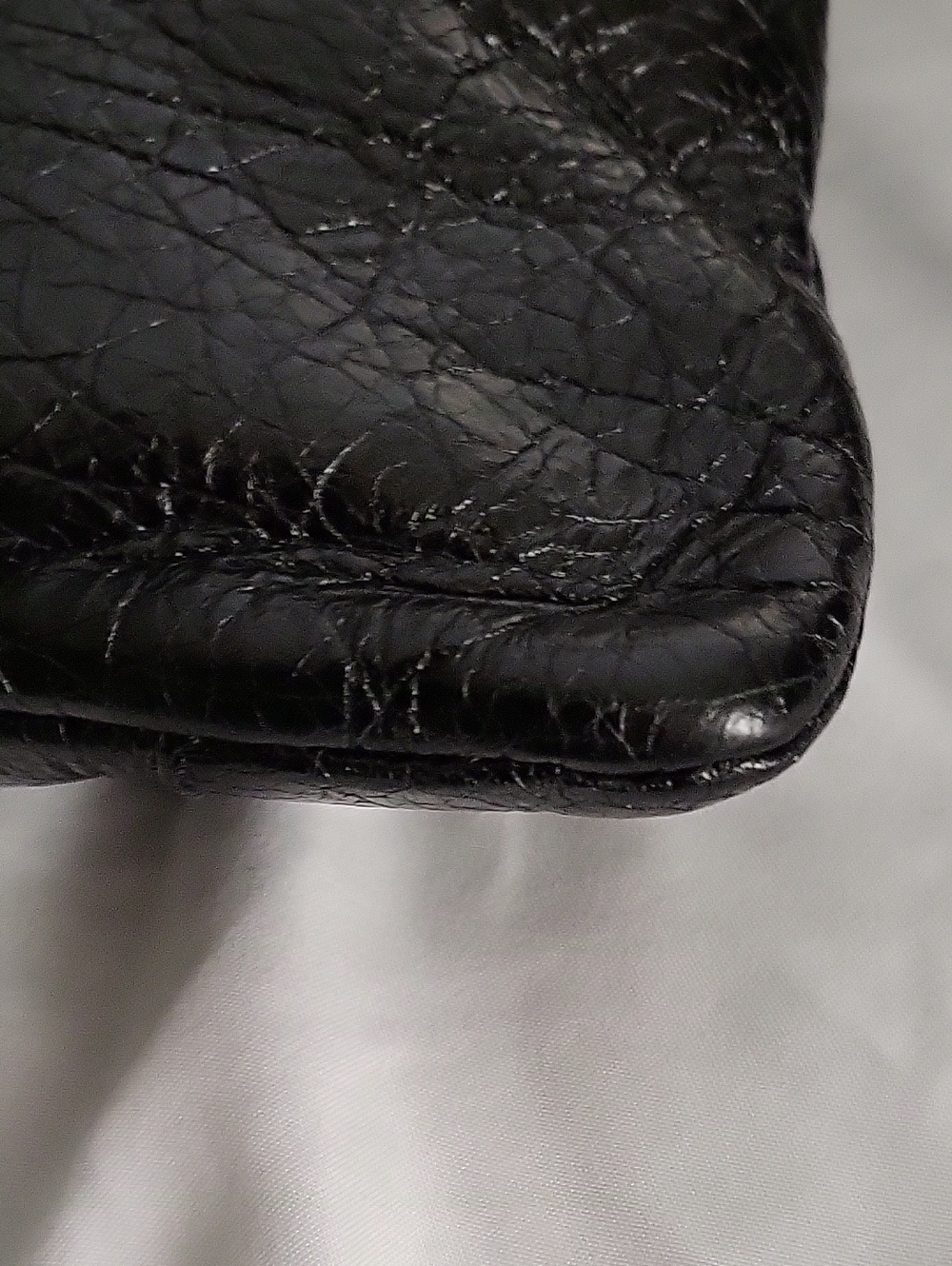 Balenciaga Agneau Giant 12 Silver Hardware Envelope Strap Clutch - Picture 9 of 12
